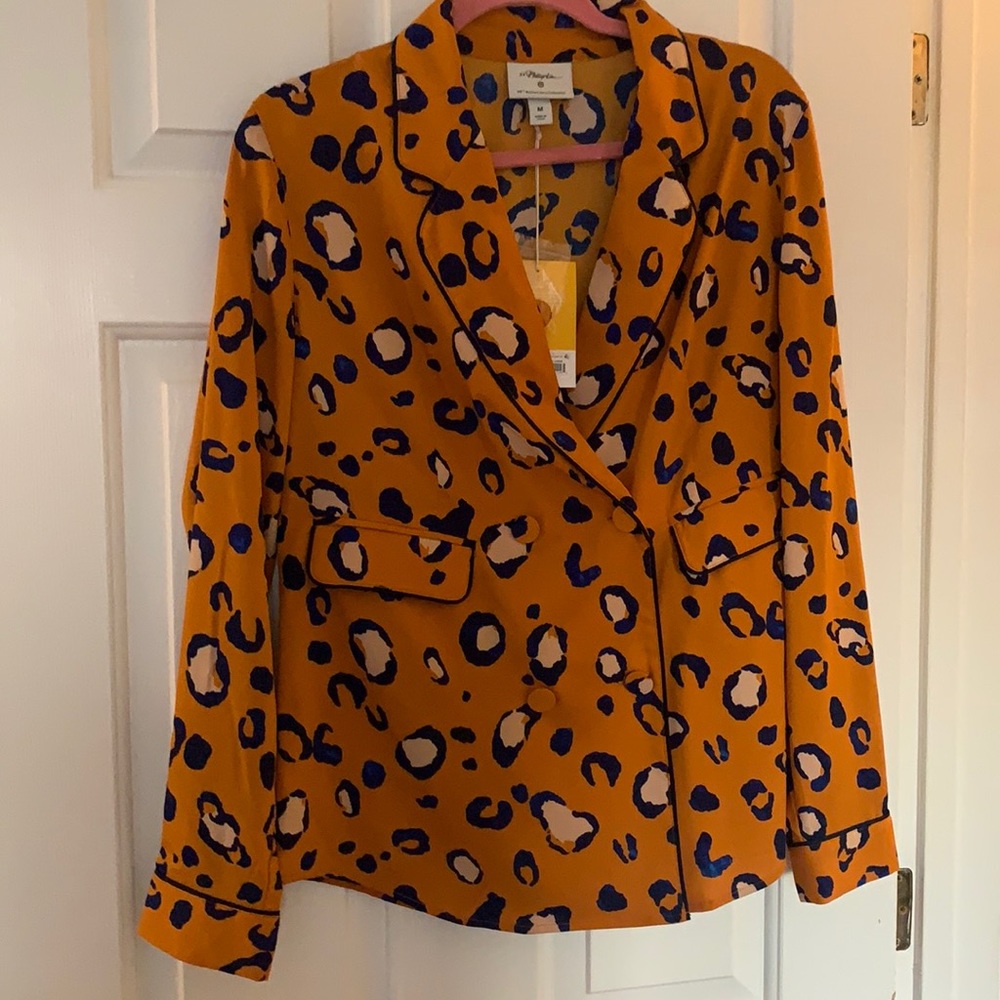 Phillip Lim Leopard Blazer / Blouse